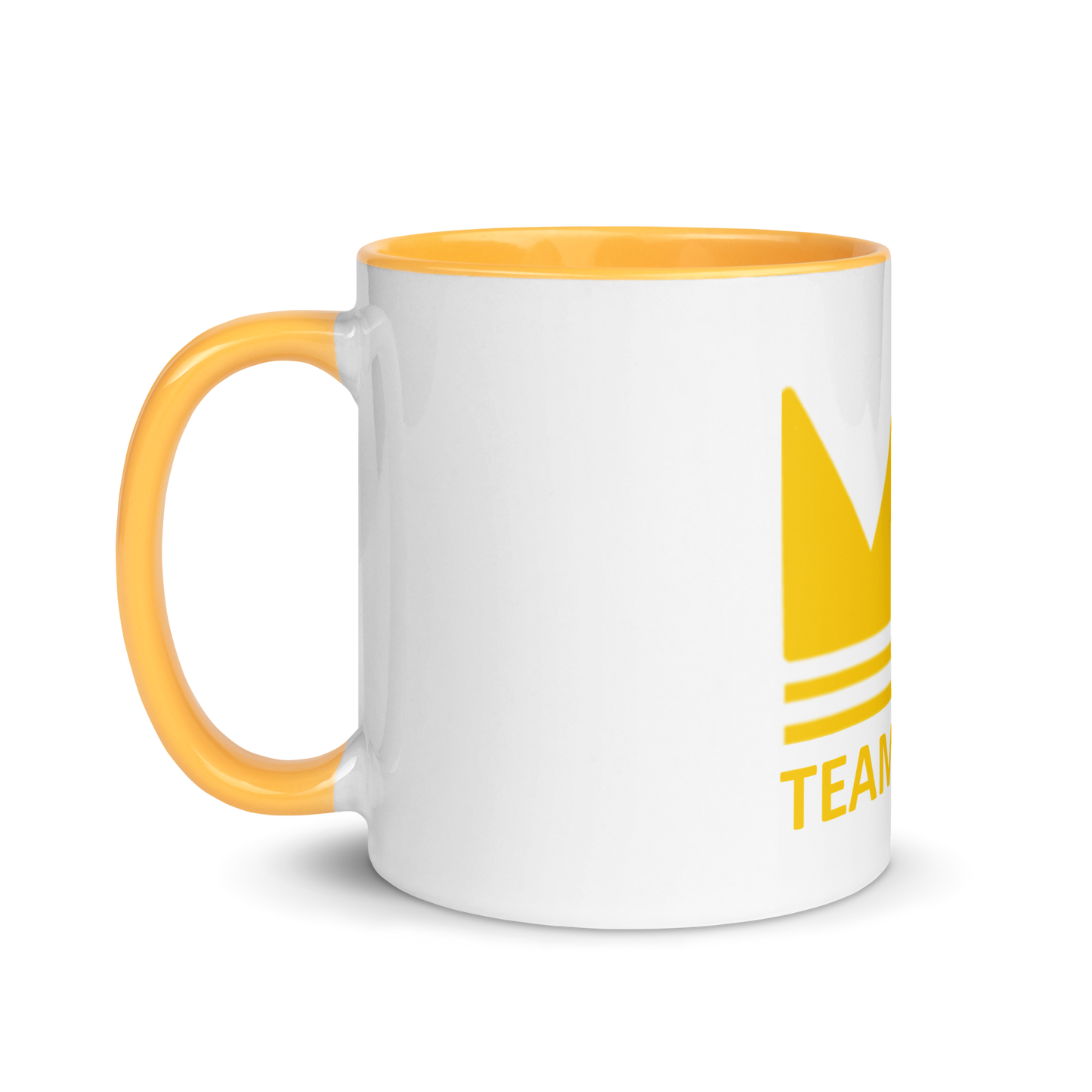 Team Bravo Mug White & Gold