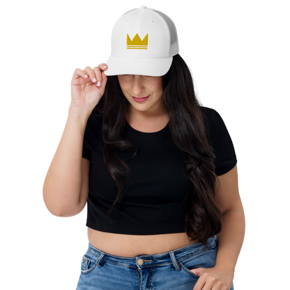 Team Bravo Trucker Cap Crown White