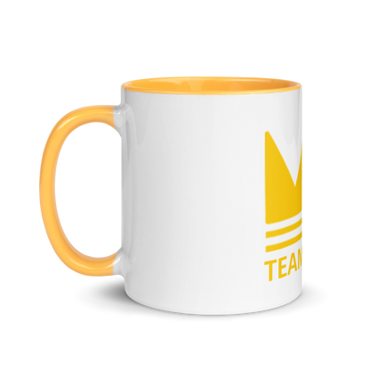 Team Bravo Mug White & Gold